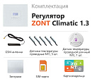 ZONT Climatic 1.3 Погодозависимый автоматический GSM / Wi-Fi регулятор (1 ГВС + 3 прямых/смесительных) с доставкой в Курган